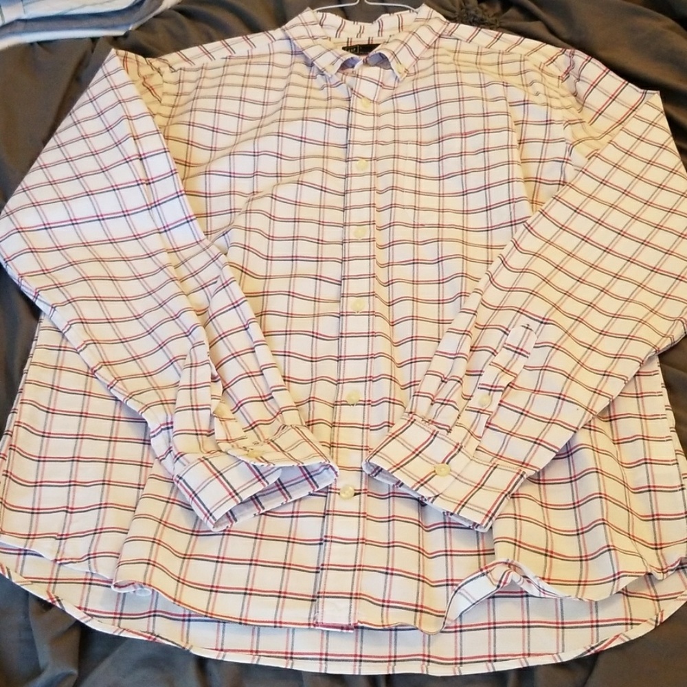 Men's long sleeve button down